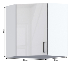 Берн шкаф угловой 1 дв 60х68 см