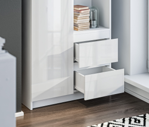 Шкаф Медея СБ-3238 Белый