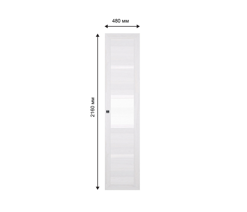 Комплектующие, ПАРМА НЕО Спальня фасад двери глухой