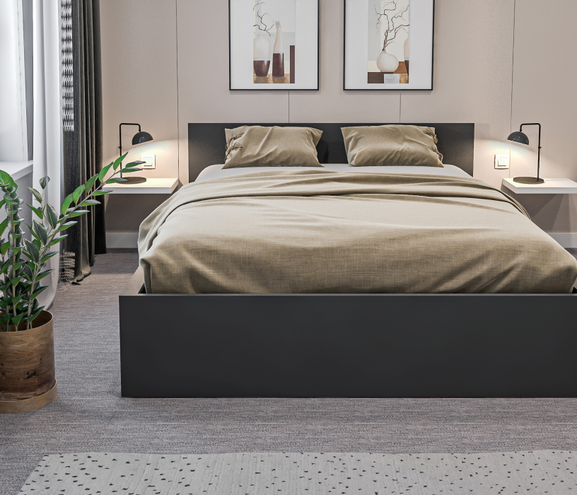 Кровати 160 см, Кровать (1600) Леон/Бруклин СБ-3369