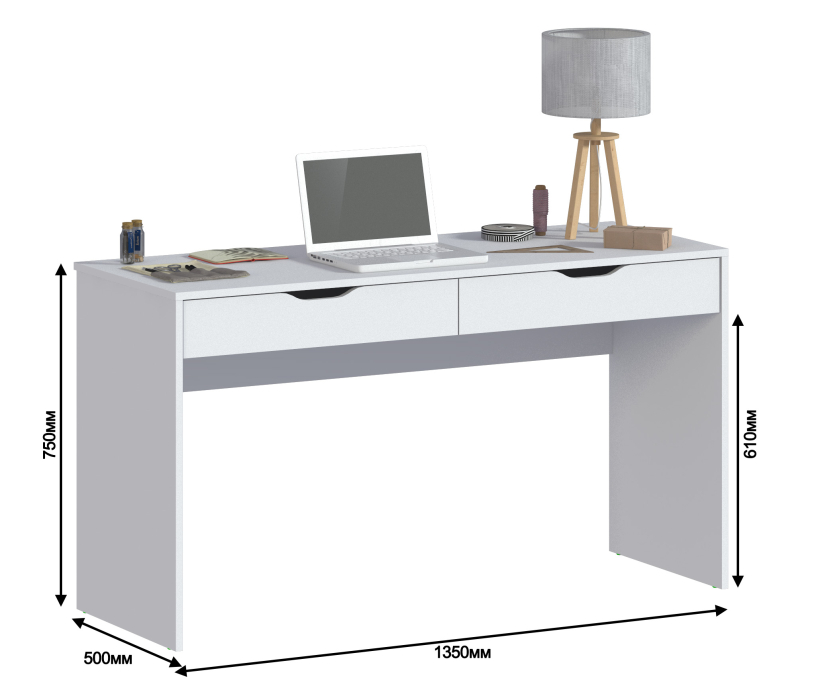 Прямые компьютерные столы, Стол Бруклин СБ-3335