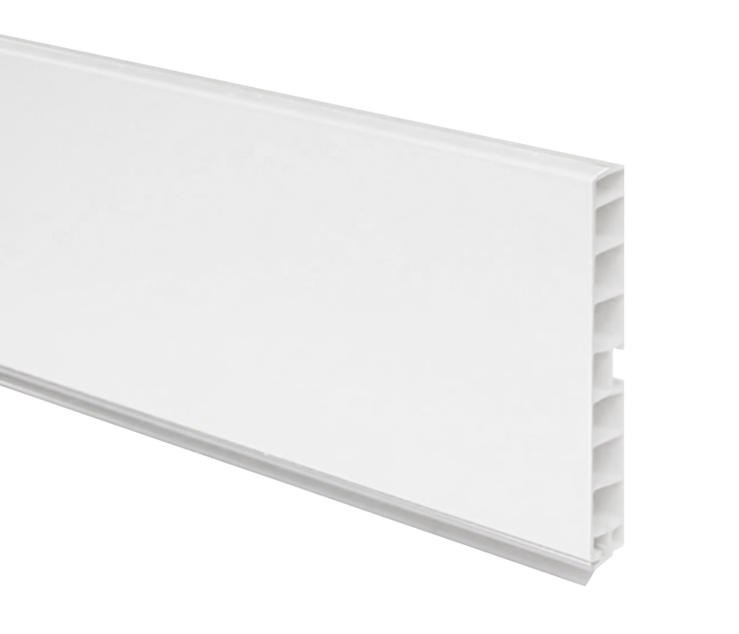 Аксессуары для кухни, Цоколь кухонный ПВХ 100 мм 3 м Белый УТ-00012048