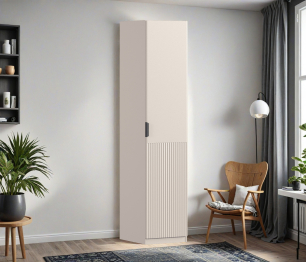 Шкаф однодверный Макс 500 мм, вариант №2 (ЛДСП/МДФ)