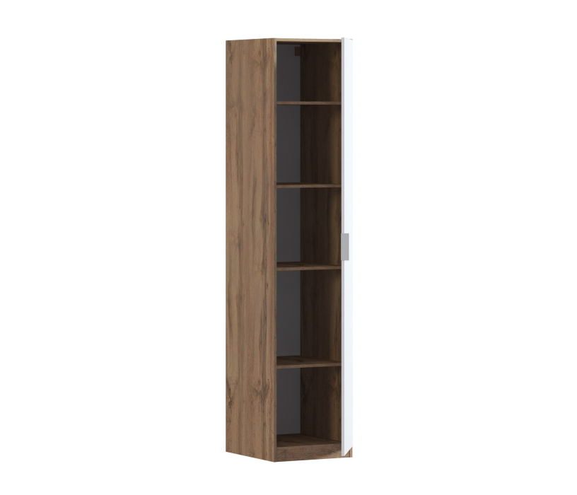 Для одежды, Шкаф однодверный Макс 500 мм, вариант №2 (ЛДСП, дуб вотан)