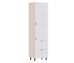 Регина пенал 2 дв 2 ящ 60х237 см