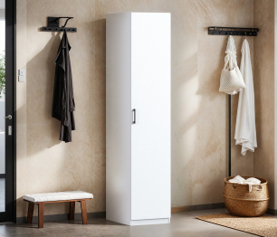 Шкаф однодверный Макс 500 мм, вариант №3 (ЛДСП)