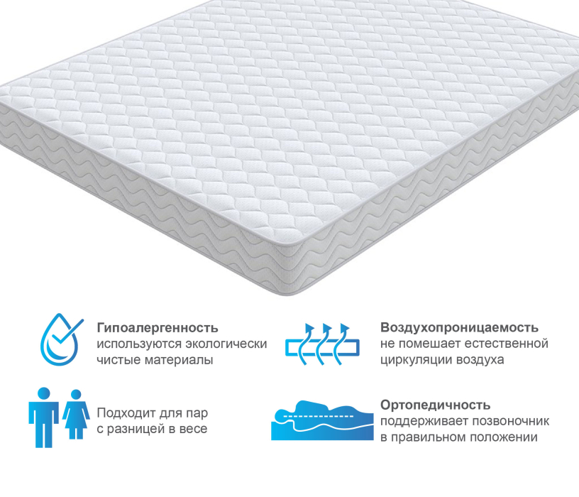 1600 x 2000, Матрас Орматек Спринг 160*200