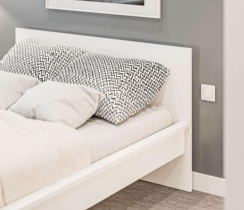 Кровати 140 см, Леон/Бруклин СБ-3368 Кровать с матрасом Тропикана-Боннет плюс 1400*2000