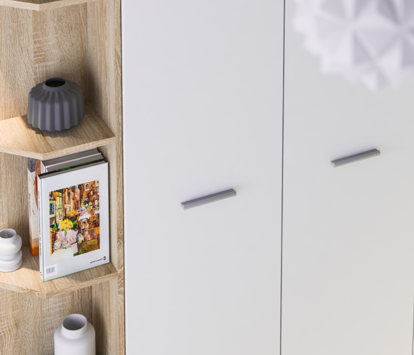 Шкафы одностворчатые, Шкаф торцевой Мамбо СБ-2754