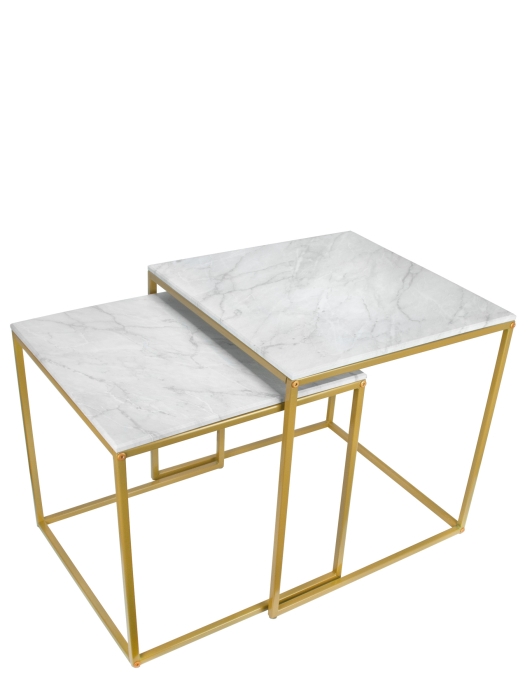 Журнальные столики, Комплект из двух квадратных журнальных столиков М002.0В70