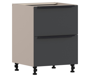 Лофт стол 3 ящ 60х82 см