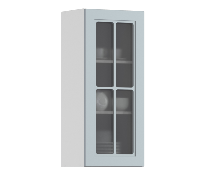 Навесные, MODERN шкаф навесной со стеклом 1 дв 40х92 см