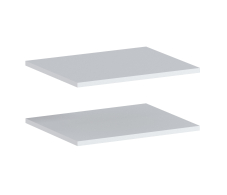 ГАРДЕРОБНЫЕ МАКС, Макс СБ-3450 Полки 500 Белый (2шт) (опция)