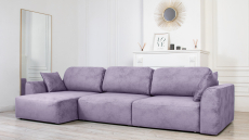 Диваны угловые в гостиную, Диван угловой Trump, велюр