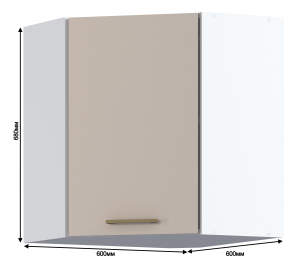 Соренто шкаф угловой 1 дв 60х68 см