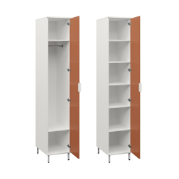 Шкаф-пенал Марвэл 16.316.01, белый, безмолвная пустыня