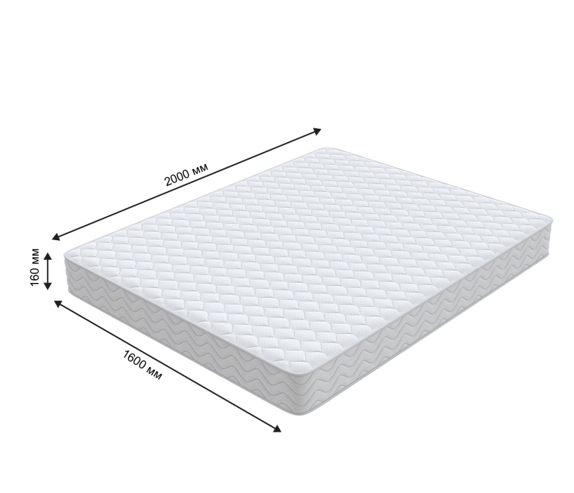 1600 x 2000, Матрас Орматек Спринг 160*200