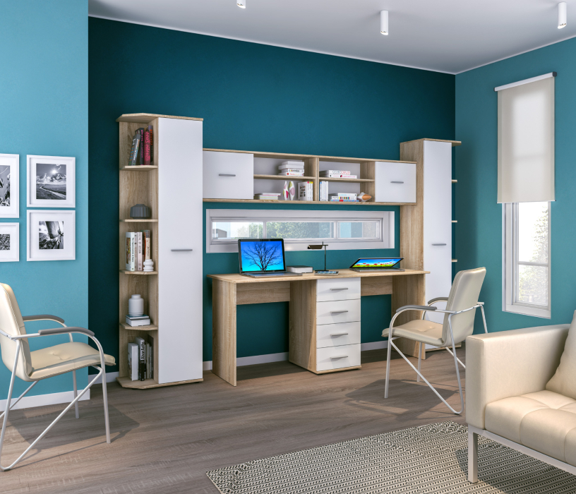 Шкафы одностворчатые, Шкаф торцевой Мамбо СБ-2754