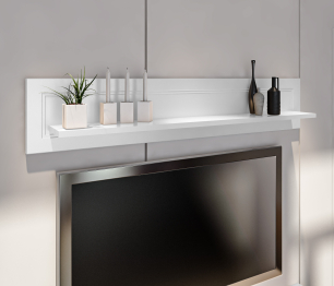 Комплект для гостиной с пеналами Ассоль, Белый