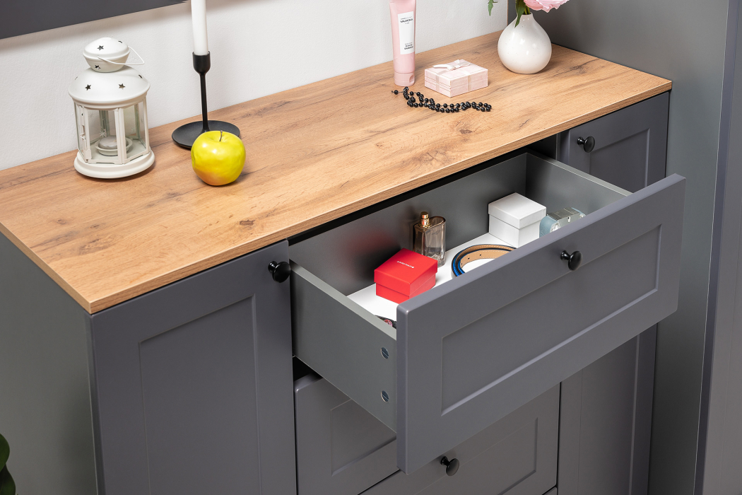 Остин, серый графит